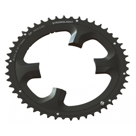 Plateau Stronglight Dura-Ace 110mm compl. FC-9000+DI2, externe 49 d., 11-v.