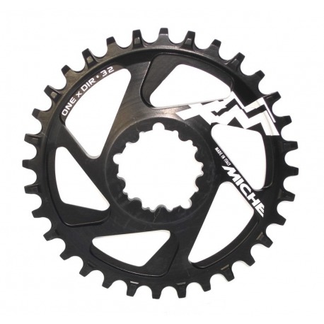 Plateau Miche MTB XM SR One x Dir 6mm Offset 30T, noir, 11 vitesses.