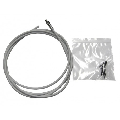 Kit câble de frein à disque Avid blanc pour Elixir 5/R/CR/X0/CR Mag, inox, 2000mm