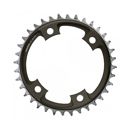 Plateau Sram Road 12 vitesses. X-Sync Alu noir 40d., BCD 107mm