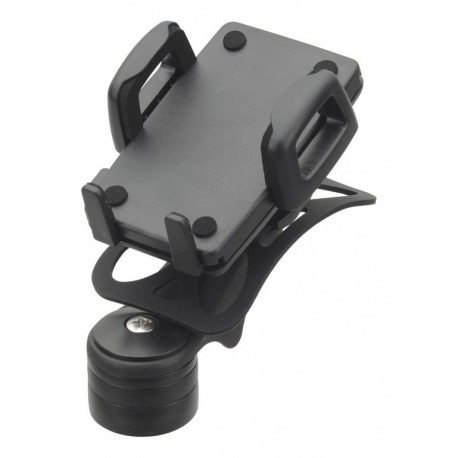 Soporte para móvil Ergotec  negro para potencias Ahead