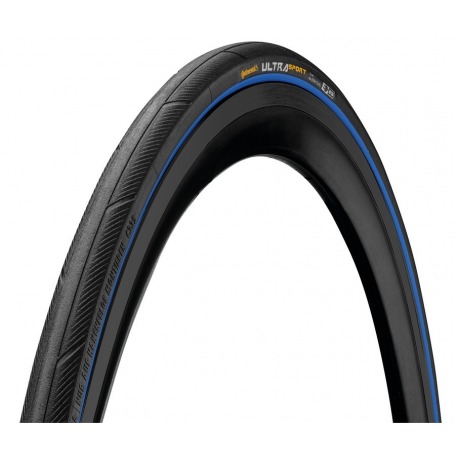 Continental Ultra Sport III pneu souple 28" 700x23C 23-622 noir/bleu Skin