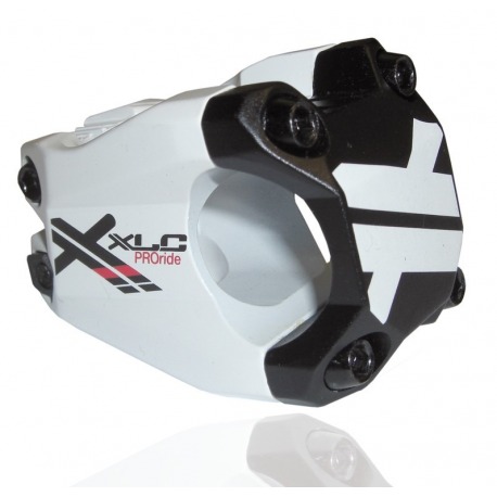 XLC Pro Ride, Potence A-Head ST-F02 1 1/8", Ø 31,8 mm, 40 mm, blanc/noir