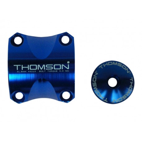 Thomson Elite X4 VTT 31.8 kit colliers de serrage bleu
