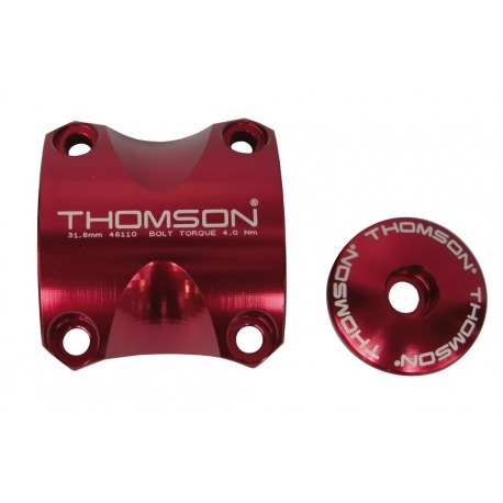 Thomson Elite X4 VTT 31.8 kit colliers de serrage rouge