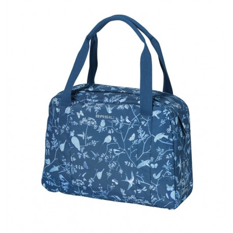 Sac à bandoulière Basil Wanderlust bleu indigo, 39x13,5x30cm