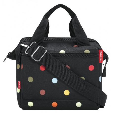 Sacoche de guidon KLICKfix Roomy dots, 24x22x13cm, sans adaptateur de guidon