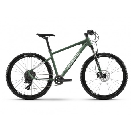 Vélo VTT 29" Haibike Seet 6 29 21-G Tourney vert bambou/gris froid Mod. 2021