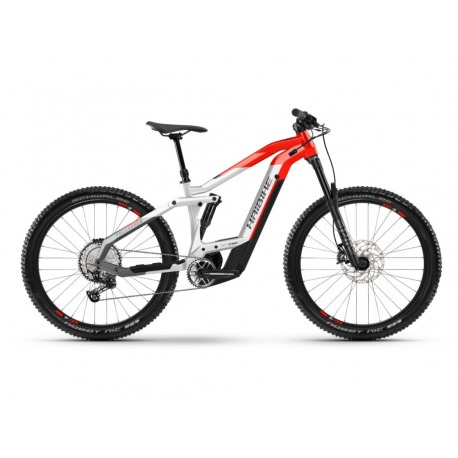 Vélo électrique double suspension 27 5" Haibike FullSeven 9 i625Wh 12-G Deore cool gris/rouge 2021