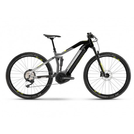 Vélo électrique double suspension 29" Haibike FullNine 6 i630Wh 12-G Deore urban gris/encre Mod. 2021