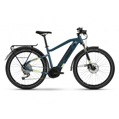 Vélo électrique Haibike Trekking 5 unisexe, bleu/canari 2022
