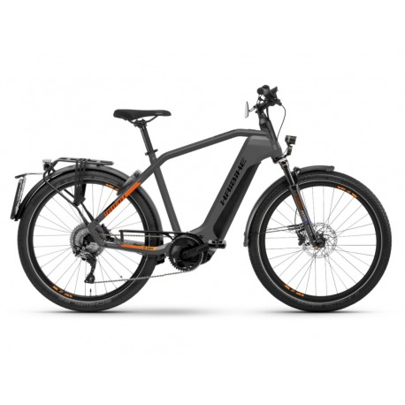 Vélo électrique unisexe Haibike Trekking S 10 titan/lava matte 2022