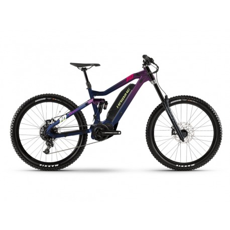 Vélo électrique DH double suspension Haibike Dwnhll 500Wh 11-G NX indigo/bleu 2021