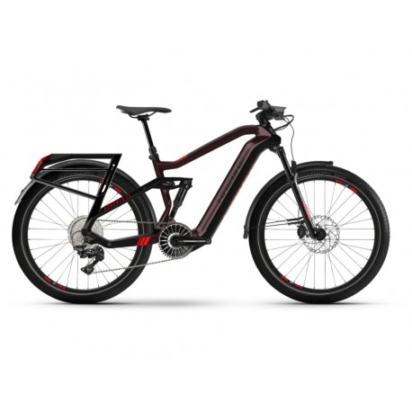 Haibike Trekking Adventr FS i630Wh 12-G XT Flyon vélo électrique à double suspension chocolat/noir Mod. 2021