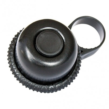 Reich mini sonnette rotative pour E-Bike aluminium noir Ø 22,0-27,0mm, emballage-SB