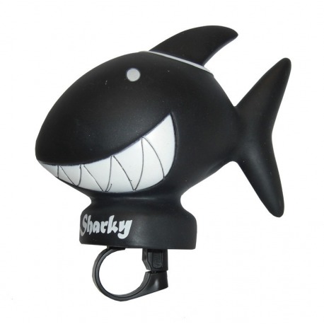 Avertisseur de guidon 'Capt'n Sharky' adapté jusqu'à Ø 22,2 mm
