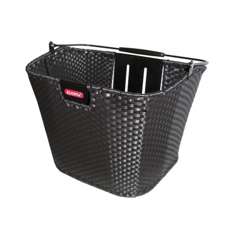 Panier pour le RD Klickfix noir tissé, sans adaptateur, 16 litres