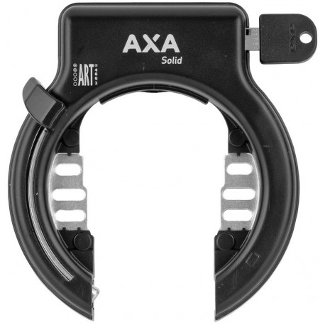 Antivol de cadre Axa Solid XL noir Fixation au cadre, clé inamovible