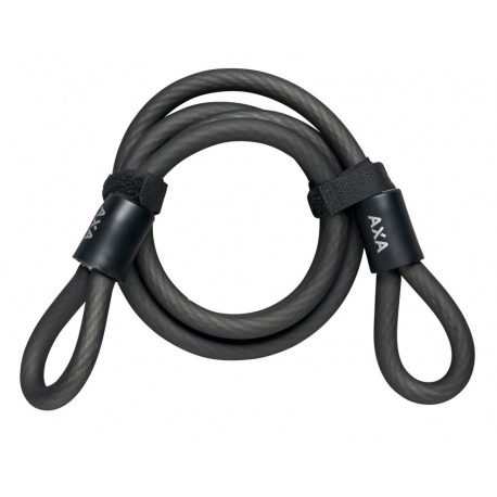 Boucle de câble AXA longueur 120cm, Ø10mm noir
