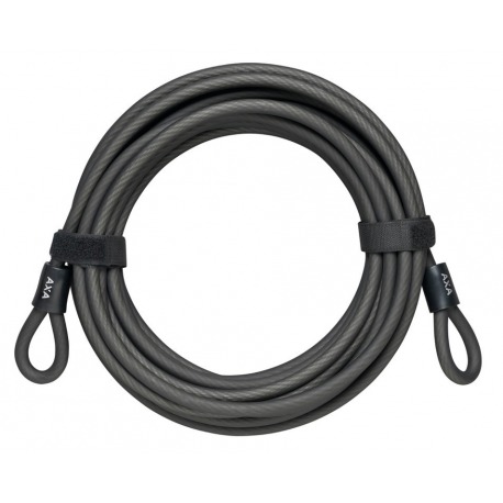 Câble AXA loop longueur 10 mètres, Ø10mm noir
