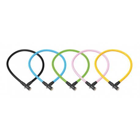 Câble antivol Onguard Lightweight 8187 600x Ø 6mm, couleurs assorties UV 10