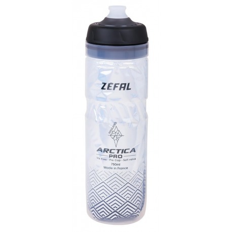 Zefal Arctica Pro 75 Bidon 750ml/25oz hauteur 259mm argent-noir