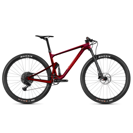 Vélo VTT double suspension GHOST LECTOR FS ADVANCED RED 2021