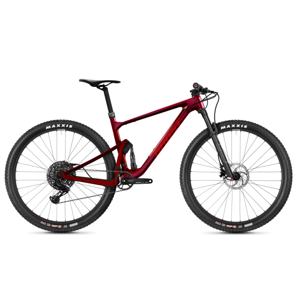 Vélo VTT double suspension GHOST LECTOR FS ADVANCED RED 2021