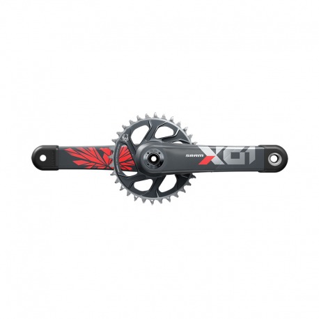 Sram X01 Eagle DUB 175mm X-Sync 2 manivelles sans axe-DUB lunaire/ne 32d. DM 11/12-v. C2