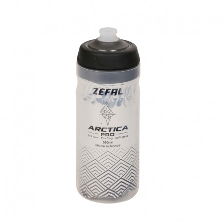 BOUTEILLE ISOTHERME ZEFAL ARCTICA PRO 55 ARGENT/NOIR 550 ml