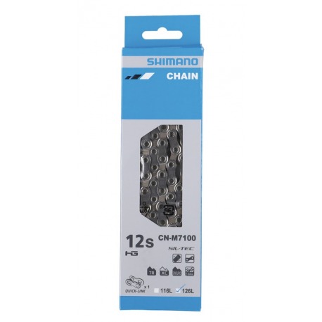 Cadena Shimano M 7100 126 eslabones 12-v.