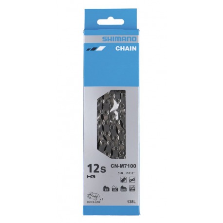 Cadena Shimano M 7100 138 eslabones 12-v.