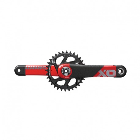 Pédalier Sram X01 DH DUB83 165mm 10/11-v. sans arbre DUB ne 34 Z. X-SYNC2 DM