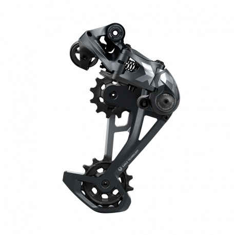 Dérailleur arrière Sram X01 Eagle X-Actuation 12v, gris, max.52d.