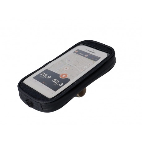 Soporte p. Smartphone SKS Smartboy Plus negro, plástico, con bolsa