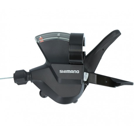 Manette Shimano Altus SLM315 2 vitesses, gauche, 1800mm, noir