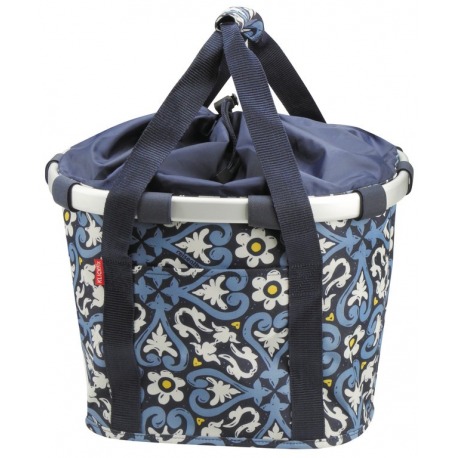 Bolsa City KLICKfix  Bikebasket floral 1, 35x28x26cm