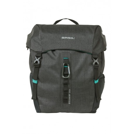 Sac simple Basil Discovery 365D M noir mêlé, 9 litres