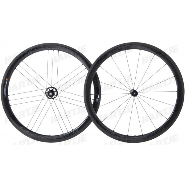 Paire de roues Bora WTO DB45 Dark2WFit RD+RT 28" WH20-BOWTODFR45SDK, moyeu XDR