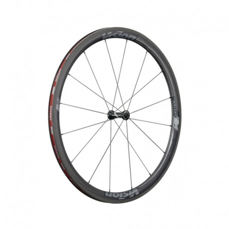 PAIRE DE ROUES VISION METRON 40 SL TUBELESS READY PAIRE DE ROUES CARBONE SHIMANO 10/11V