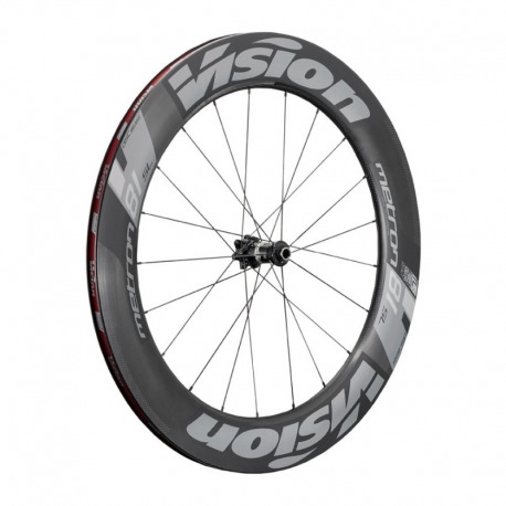 PAIRE DE ROUES VISION METRON 81 SL DISQUE CENTERLOCK TUBELESS READY PNEU CARBONE SRAM XDR