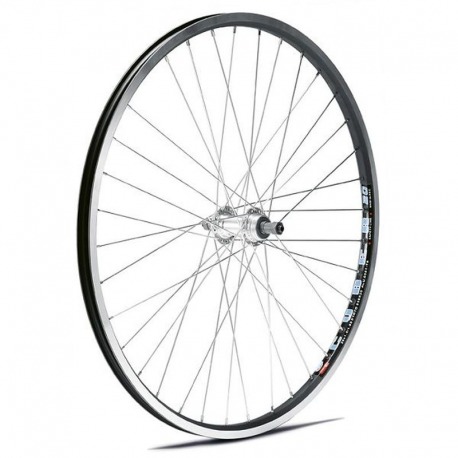 ROUE ARRIERE CYBER 24 RAYONS NOIR GALVANISE