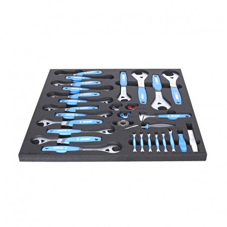 KIT D'OUTILS UNIS EN BAC 3 P/BANC DE TRAVAIL 4 BAC