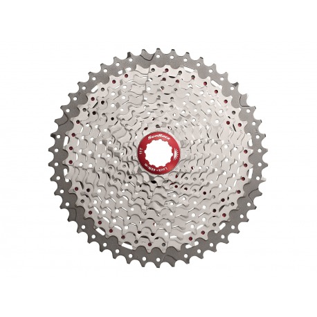 CASSETTE SUNRACE X8 METAL CHAMPAGNE 11V.(11-46)