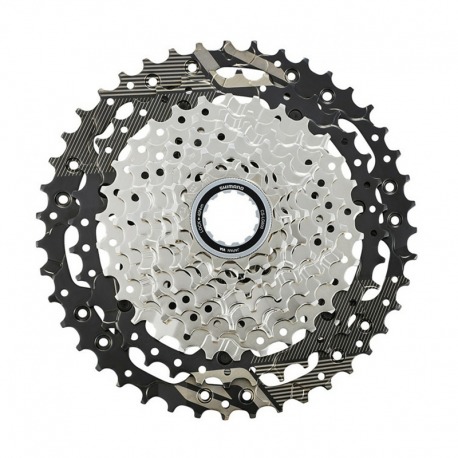 CASSETTE SHIMANO DEORE LINKGL.10S ARGENT/NOIR (11-43)