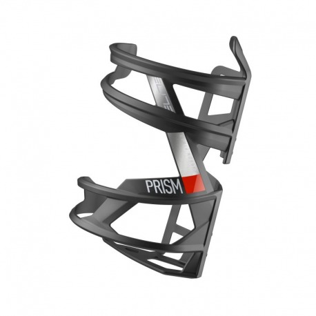 PORTE-BIDON LATERAL ELITE PRISM CARB.MATE ROUGE GAUCHE