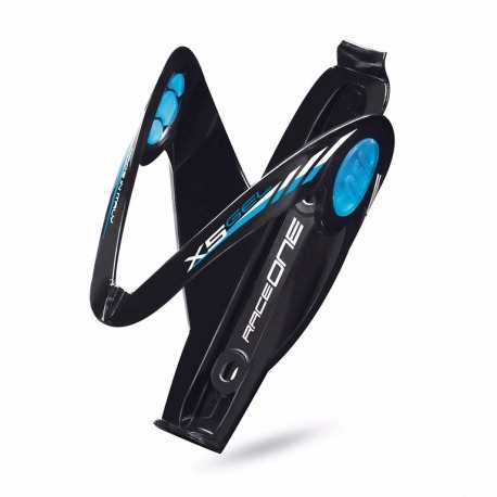 PORTE-BIDON RACE ONE FIBER X-5 NOIR/BLEU CIEL