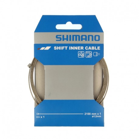 CABLE DE VITESSE SHIMANO 1.2mm 2100mm INOX