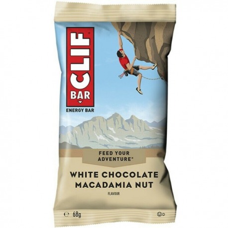 CLIFF BAR Barre Macademia Choco Blanc