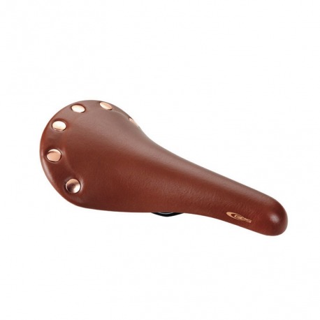 SELLE GES RETRO HOMME MARRON